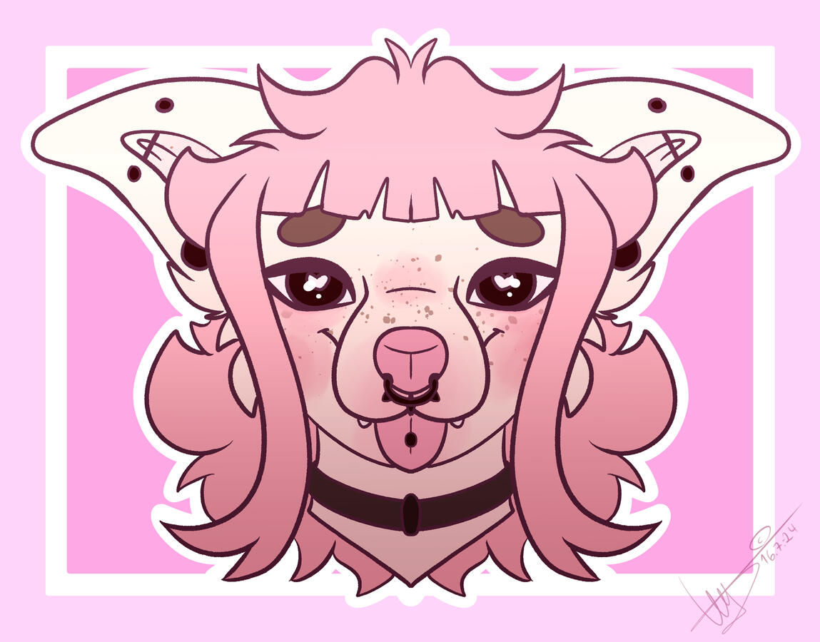 Symmetrical headshot icon